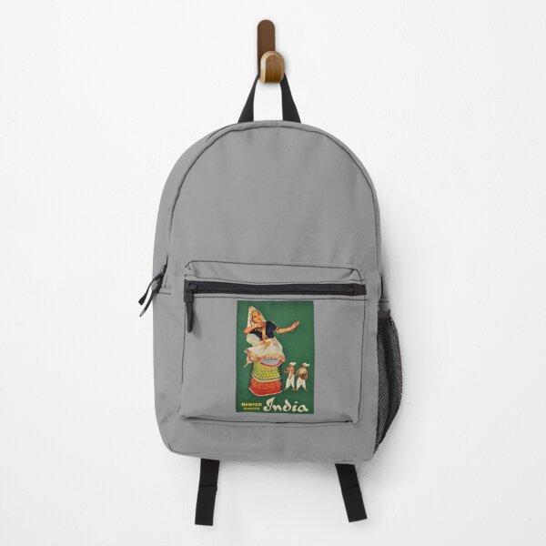 Item preview, Manipuri Dancer retro poster designed and sold by CorasPosters.