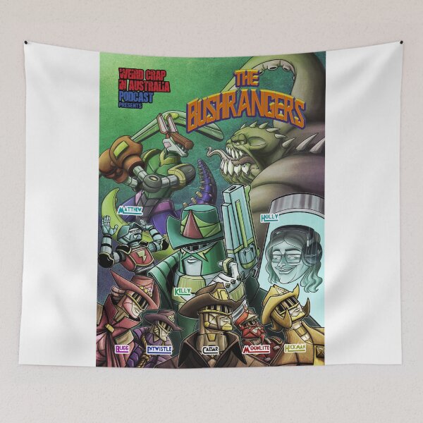 Item preview, Weird crap in Australia podcast presents "The Bushrangers" designed and sold by WeirdCrapinAus.