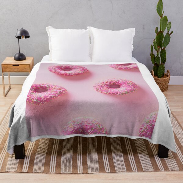 Item preview, Pink Frosted Sprinkled Donut designed and sold by MuscleCarTs.