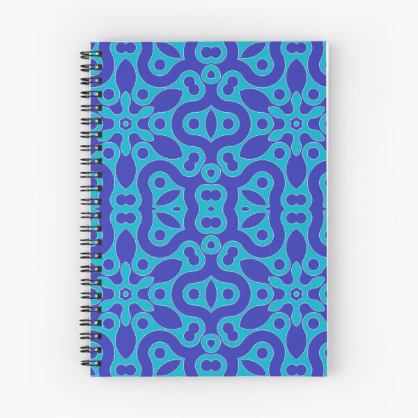 Item preview, Teal and Blue patterns  designed and sold by BubbleCrumbs.