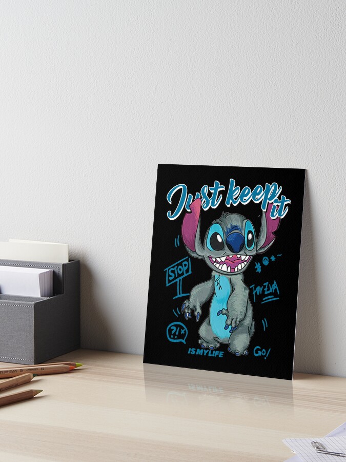 just keep it stitch people gift for fans happy and cute Art Board Print  for Sale by Theresapher65