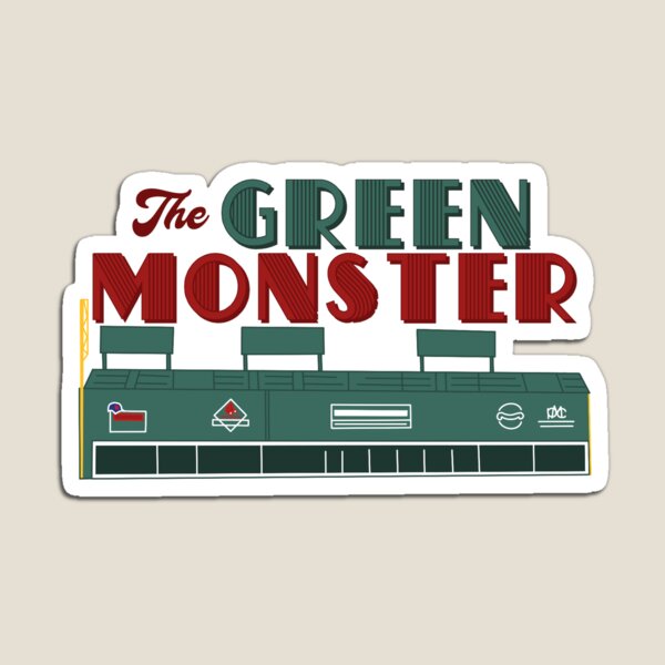 Item preview, The Green Monster designed and sold by Sticker Fix.