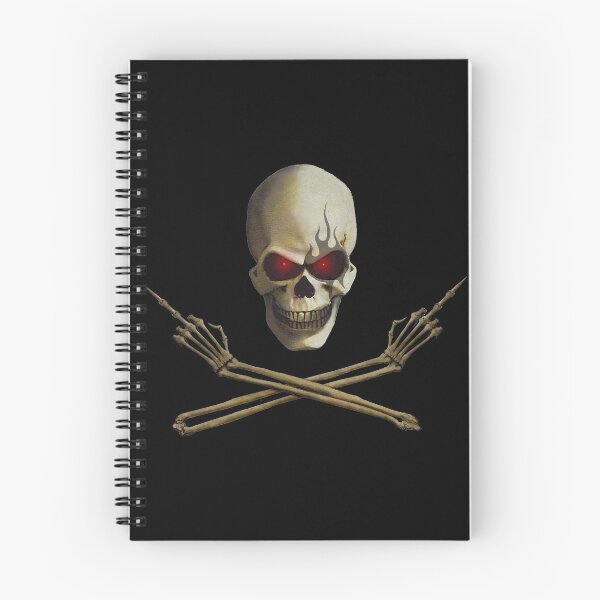Item preview, Skull and Cross Bones flipping off designed and sold by AlchemistArtist.