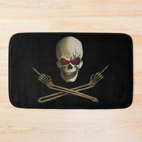 Item preview, Skull and Cross Bones flipping off designed and sold by AlchemistArtist.