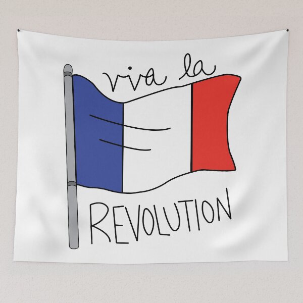 Artikelvorschau, Les Miserables Revolutionsflagge entworfen und verkauft von broadwaycantdie.