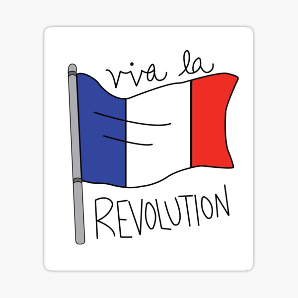 Aperçu de l'œuvre Drapeau Révolution Les Misérables créée et vendue par broadwaycantdie.