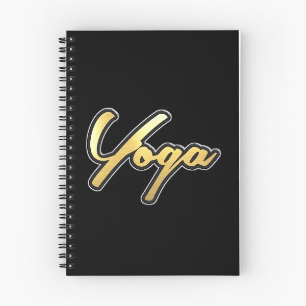 Item preview, Shiny black and Gold YOGA word ver1 designed and sold by smARTwork.