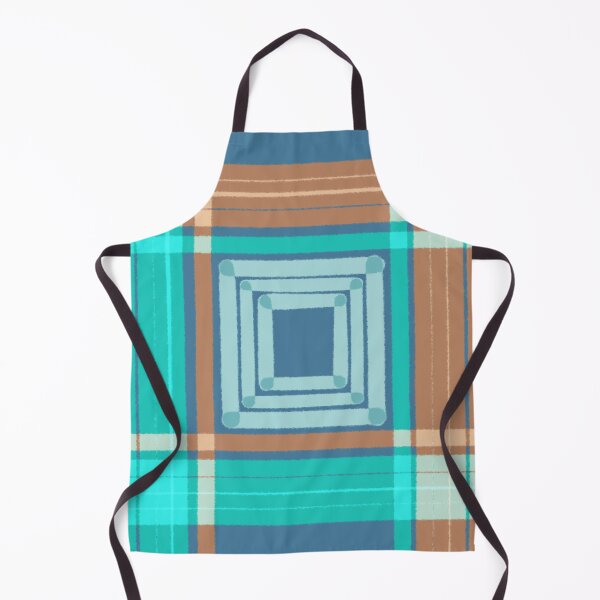 Artikelvorschau, Pastellblau-Grün-Plaid-Muster entworfen und verkauft von Life Is Beautiful.