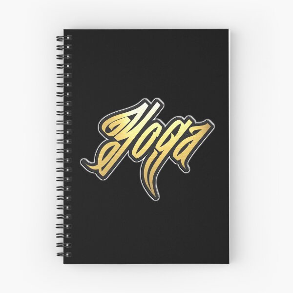 Item preview, Shiny black and Gold YOGA word ver2 designed and sold by smARTwork.