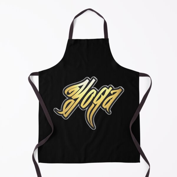Item preview, Shiny black and Gold YOGA word ver2 designed and sold by smARTwork.