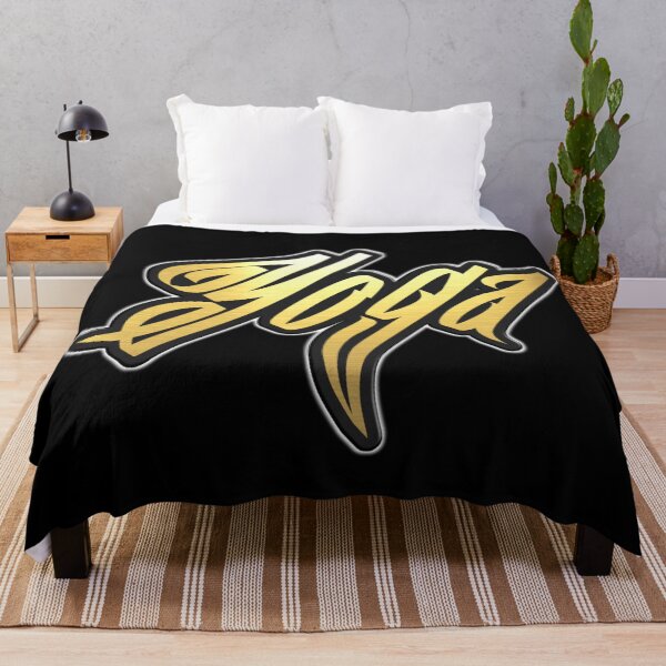 Item preview, Shiny black and Gold YOGA word ver2 designed and sold by smARTwork.