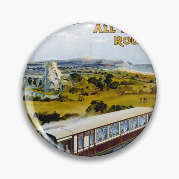 Item preview, Coast Line retro poster designed and sold by CorasPosters.