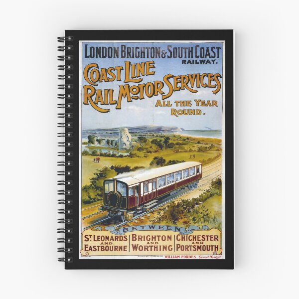 Item preview, Coast Line retro poster designed and sold by CorasPosters.