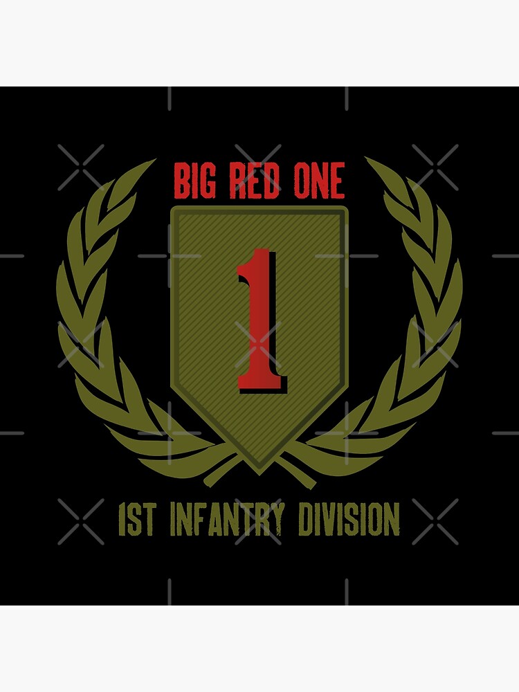 " Big Red One / 1st Infantry Division" Poster for Sale by alt36 Redbubble