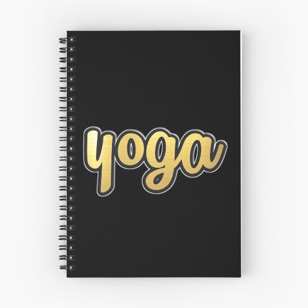 Item preview, Shiny black and Gold YOGA word ver4 designed and sold by smARTwork.