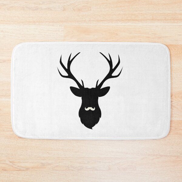 Item preview, Deer with funny mustache designed and sold by 397HOUSE Your happy time.
