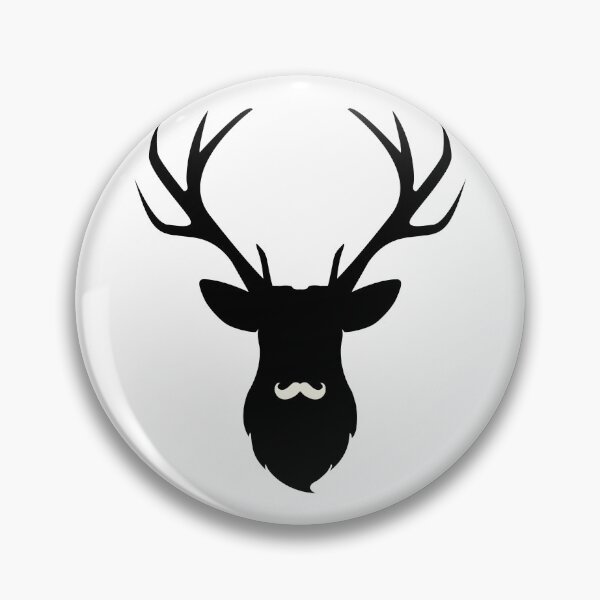 Item preview, Deer with funny mustache designed and sold by 397HOUSE Your happy time.