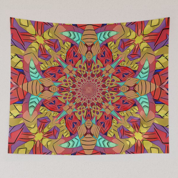 Item preview, Comic style mandala  designed and sold by BubbleCrumbs.