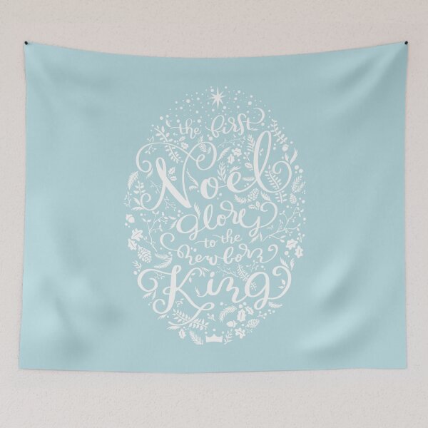 Item preview, The First Noel Glory To The Newborn King- Christmas  designed and sold by joyfultaylor.