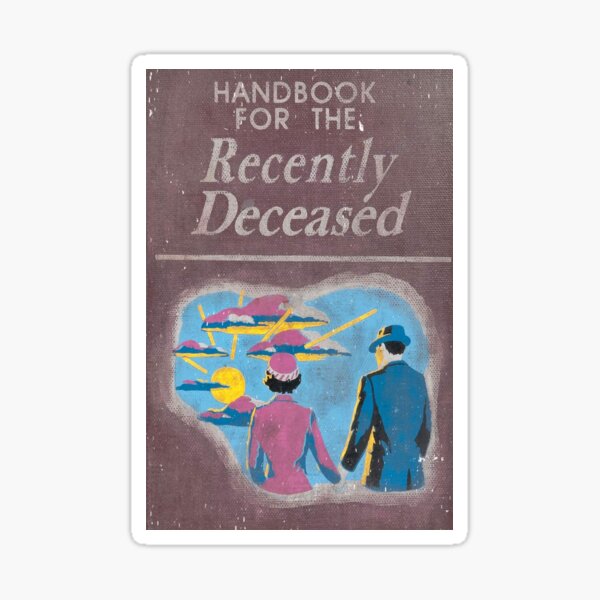 Item preview, Handbook for the Recently Deceased - vintage designed and sold by Primotees.
