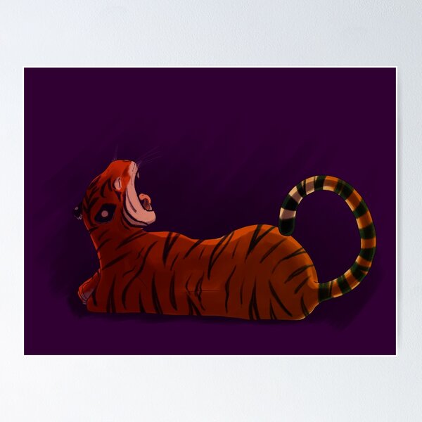 Item preview, Purple tiger designed and sold by WhoathereSara.