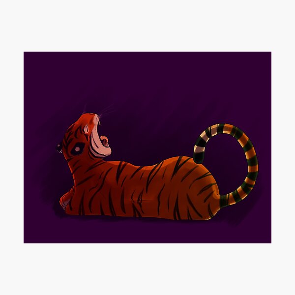 Item preview, Purple tiger designed and sold by WhoathereSara.
