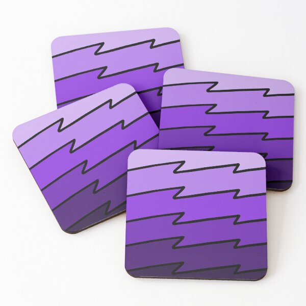 Item preview, Zig Zag Lines Purple Pattern  designed and sold by Taumaturgo.