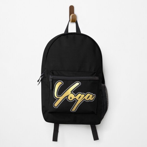 Item preview, Shiny black and Gold YOGA word ver1 designed and sold by smARTwork.