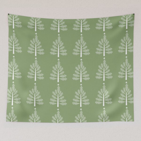 Item preview, Cute Christmas Tree Pattern designed and sold by collazodesigns.