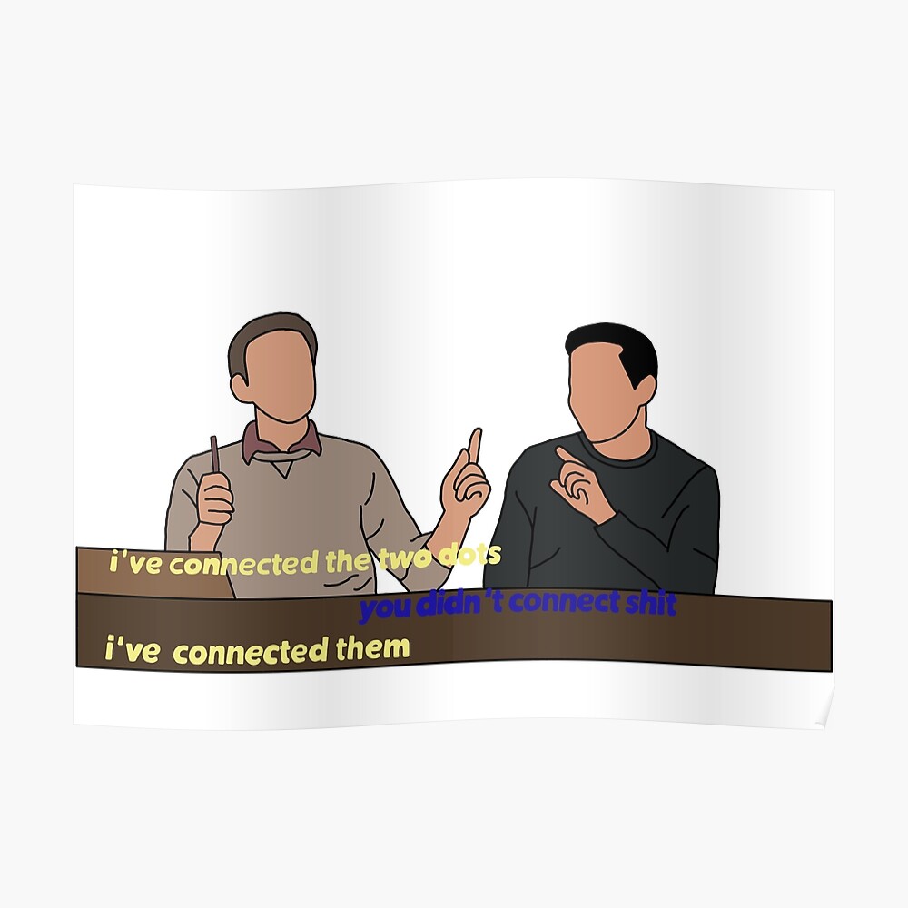 Buzzfeed Unsolved Connected The Dots Sticker By Yankeesyd Redbubble