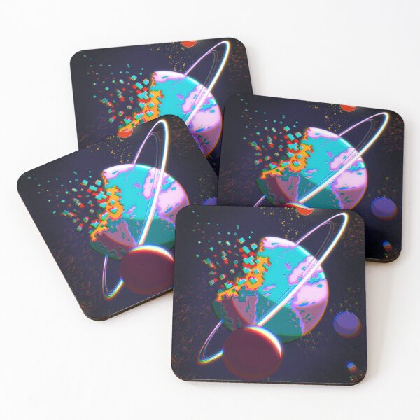 Item preview, Planets in space poster  designed and sold by Clothmonster1.