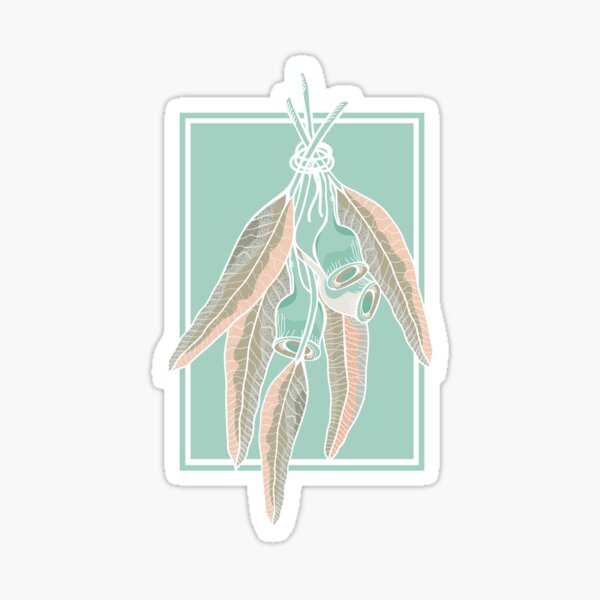 Item preview, Eucalyptus Gum nuts and Leave-  Green and Beige Colour Palette designed and sold by Sketchbook Designs.