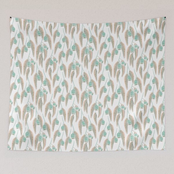 Item preview, Eucalyptus Gum nuts and Leave-  Green and Beige Colour Palette designed and sold by Sketchbook Designs.