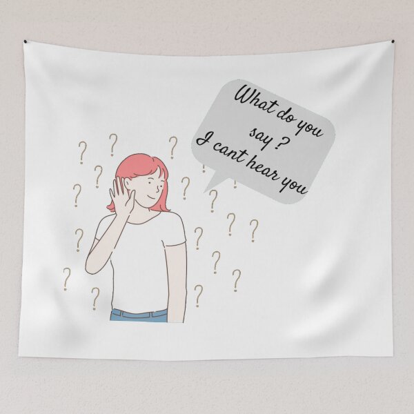 Item preview, Hearing Impaired designed and sold by RoaaMagic.