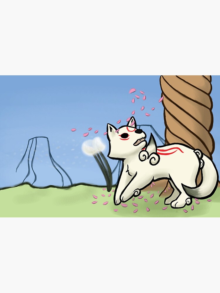 Chibiterasu Okami Okamiden | Greeting Card