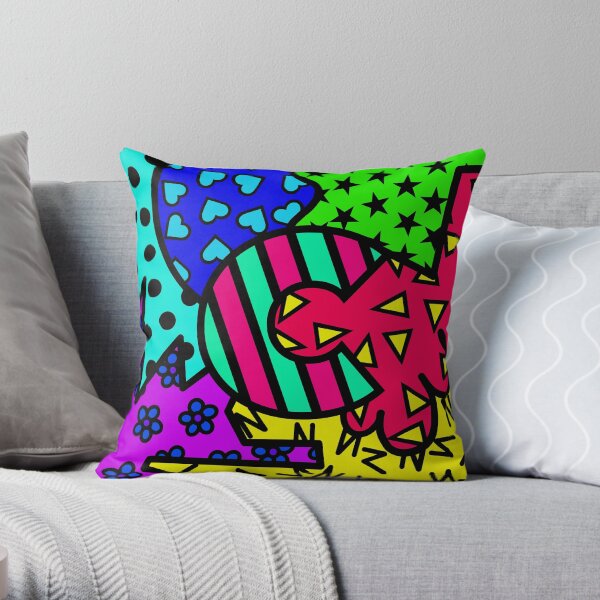Alphabet Series - Letter C Throw Pillow
