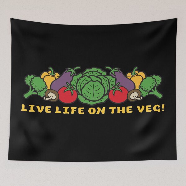 Item preview, Live Life On The Veg! designed and sold by Sinfamous.