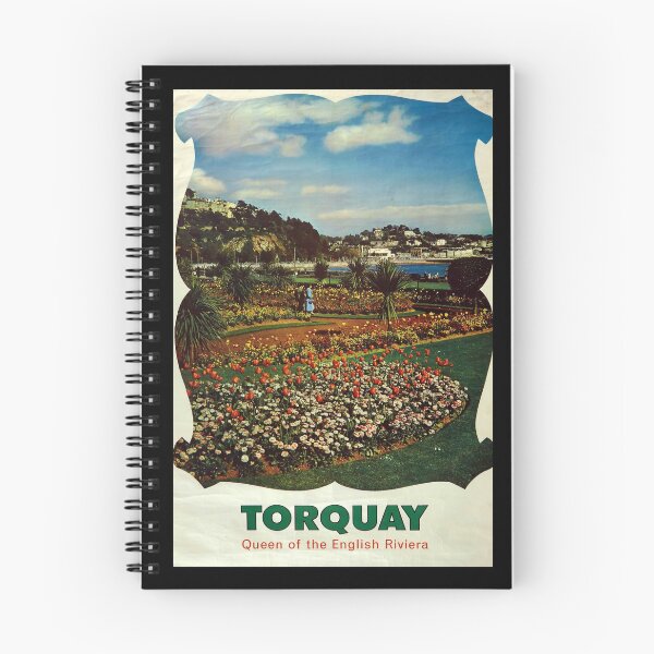 Item preview, Torquay retro poster designed and sold by CorasPosters.