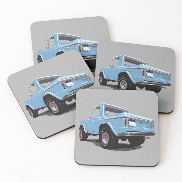 Item preview, Ford Bronco - color stylized 2 designed and sold by mal-photography.