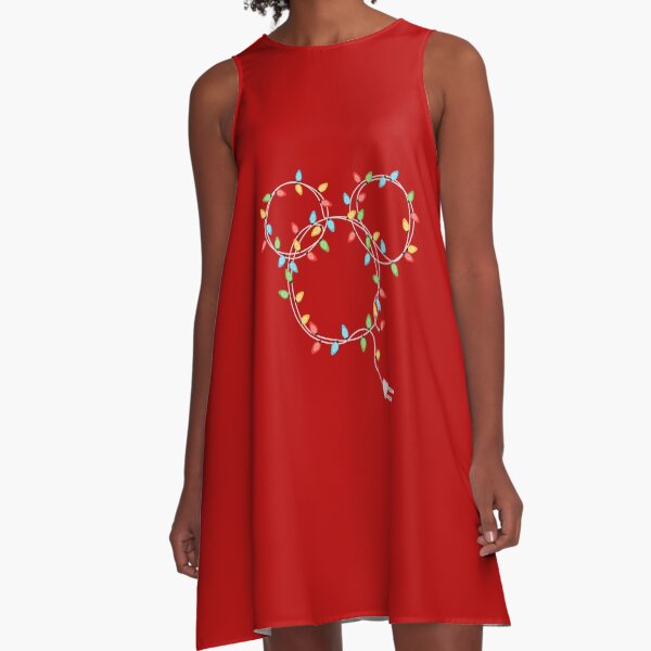 Feliz Navidad Vestido acampanado