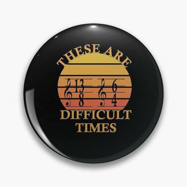 Item preview, These Are Difficult Times Vintage designed and sold by aymen assassi.