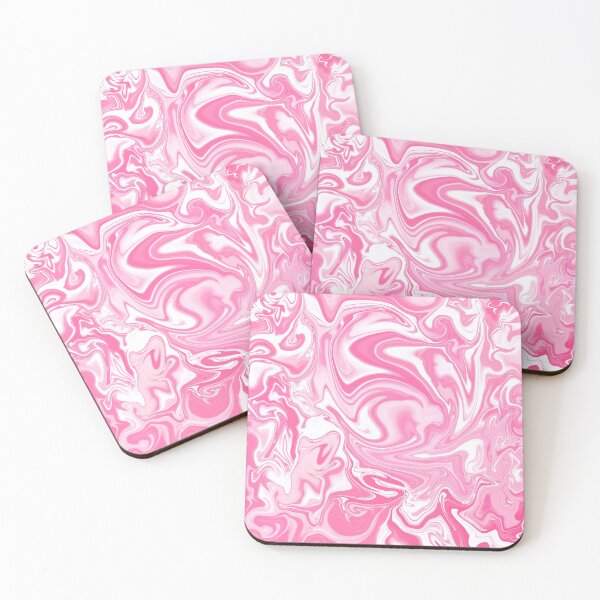 Item preview, Pastel Pink Swirly Paint Pour Pattern  designed and sold by Deborah Camp.