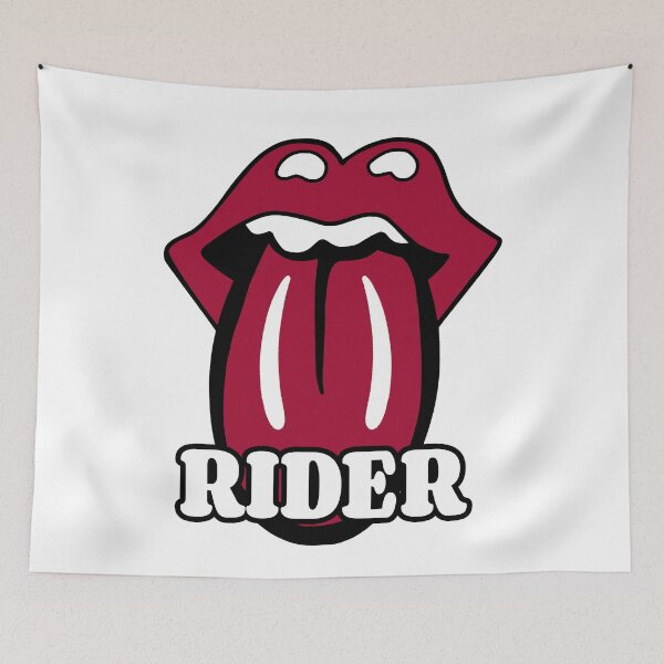 Item preview, Rider Lips with Tongue designed and sold by NicholasForbes.