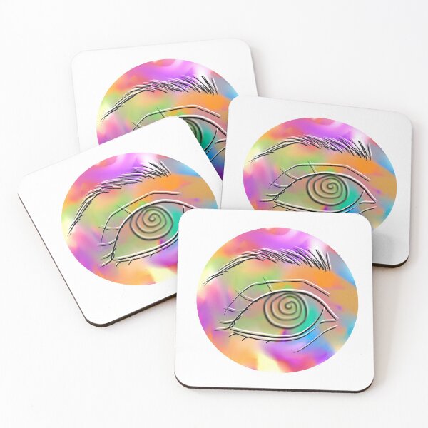 Item preview, third eye psychedelic rainbow designed and sold by doomdelion.