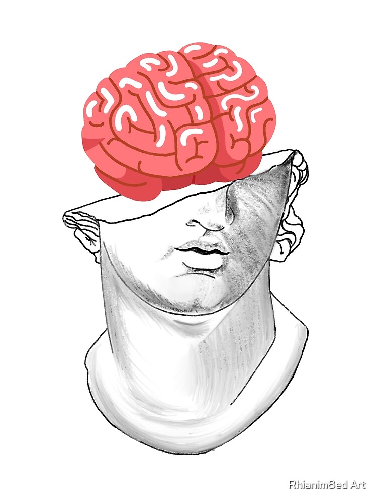 "Can’t Put Brains in Statues" Poster for Sale by Rhianim8r Redbubble