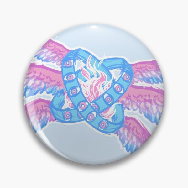 Item preview, trans pride angel designed and sold by Seascraper.