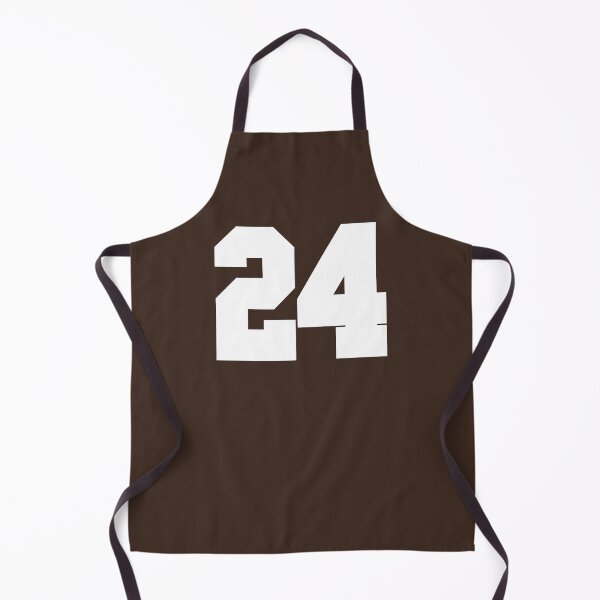 Item preview, 24 Number Cleveland Sports Twenty-Four Brown Jersey designed and sold by HelloFromAja.