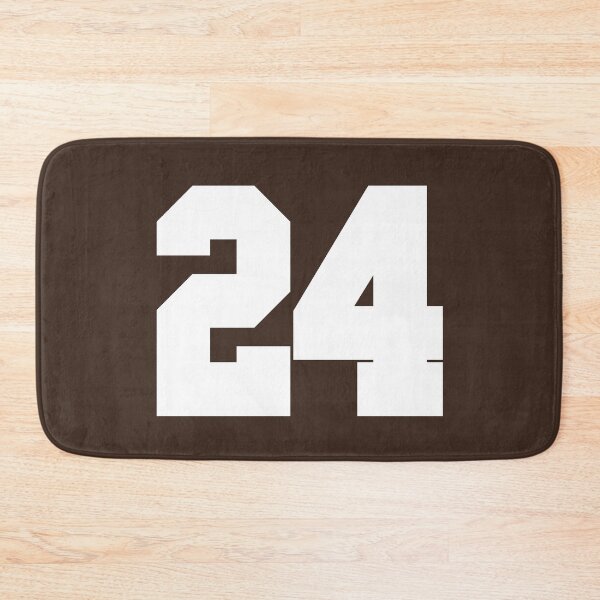 Item preview, 24 Number Cleveland Sports Twenty-Four Brown Jersey designed and sold by HelloFromAja.