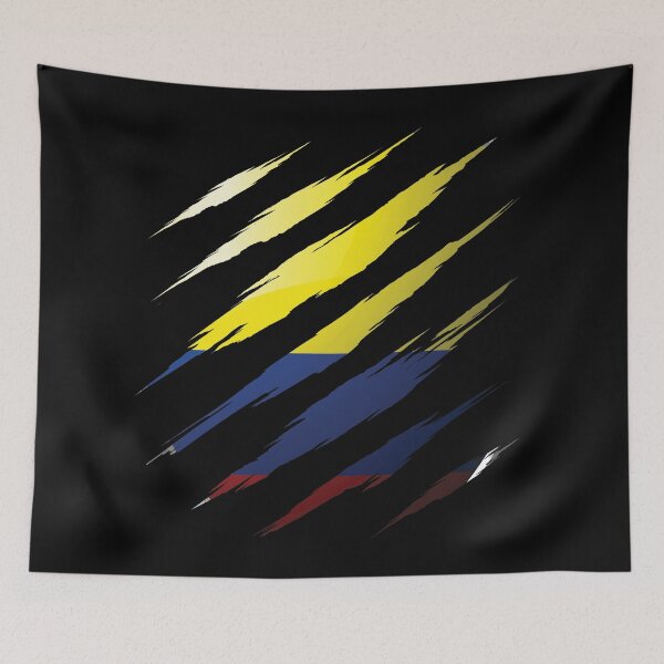 Item preview, Colombia My Country Claw Nail designed and sold by HelloFromAja.