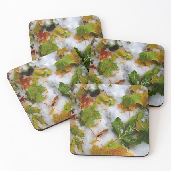 Item preview, Fallen Leaves in the Snow designed and sold by Bobtherandomcat.